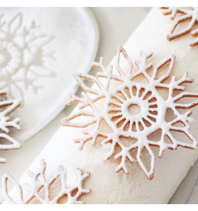 Silicone mat - Snowflake - product image 6 - ScrapCooking