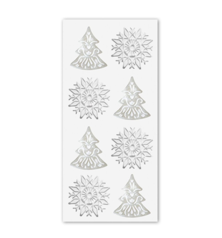 Tapis silicone pour tuile décors Sweet Xmas - ScrapCooking