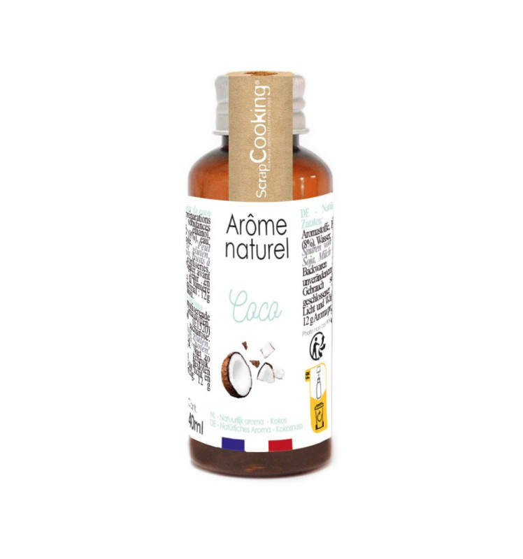 Natural Coconut liquid flavouring 40 ml - product image 1 - ScrapCooking