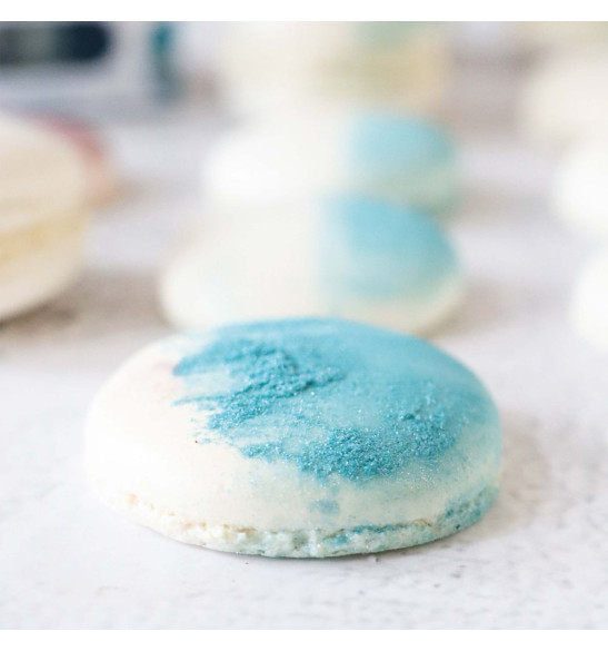 Colorant de surface Turquoise - macaron décoration - ScrapCooking