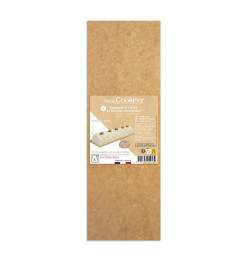 5 kraft cake boards 10X30 cm - product image 1 - ScrapCooking