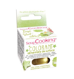 Lime green iridescent surface colouring  - product image 1 - ScrapCooking