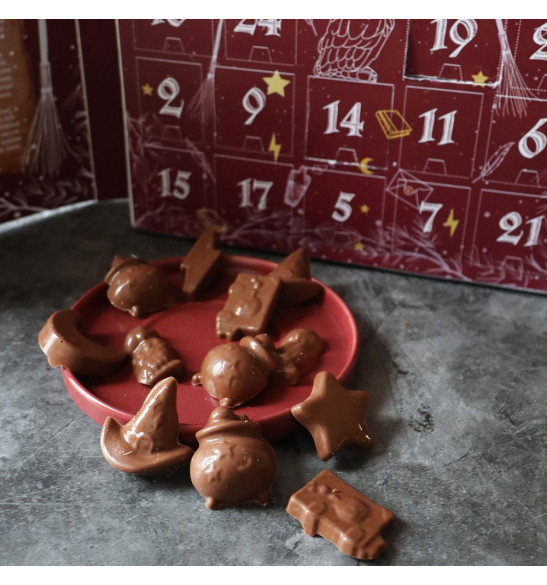 Calendrier de l'avent sorcier - chocolat - ScrapCooking