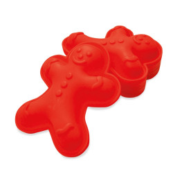 6 moules silicone individuels Ginger  - ScrapCooking