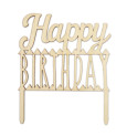 Cake topper bois Happy Birthday -  ScrapCooking