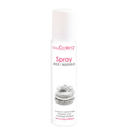Spray colorant argent
