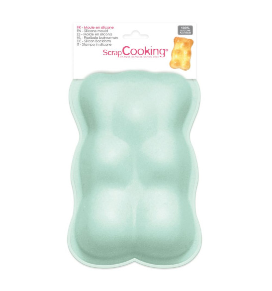 Moule silicone ourson pack - ScrapCooking