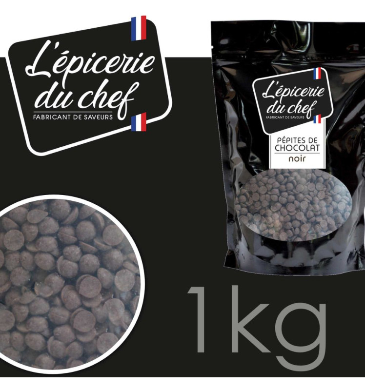 Pépites de chocolat noir 1Kg - ScrapCooking