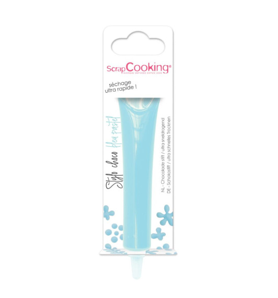 Choco taste pen - pastel blue 25g - product image 1 - ScrapCooking