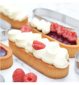 4 individual perforated oval tart rings 15 x 4 cm - product image 4 - ScrapCooking