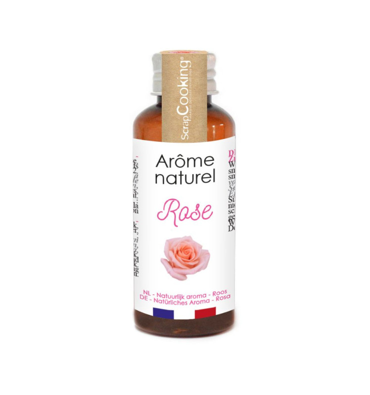 Arôme naturel liquide Rose 40 ml