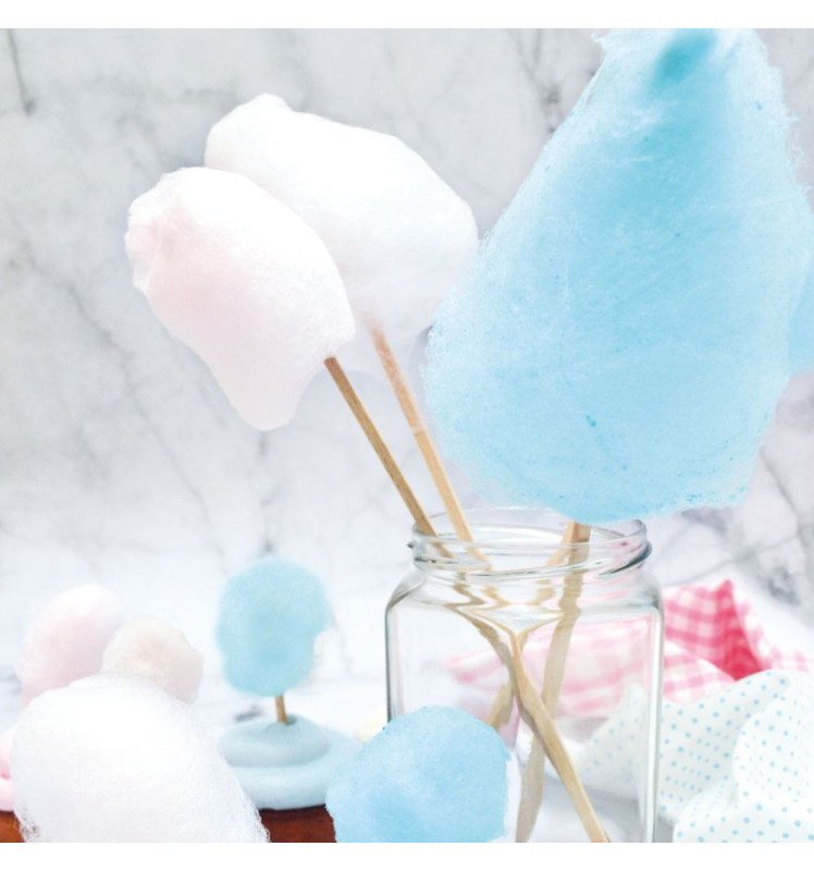 25 Cotton candy sticks