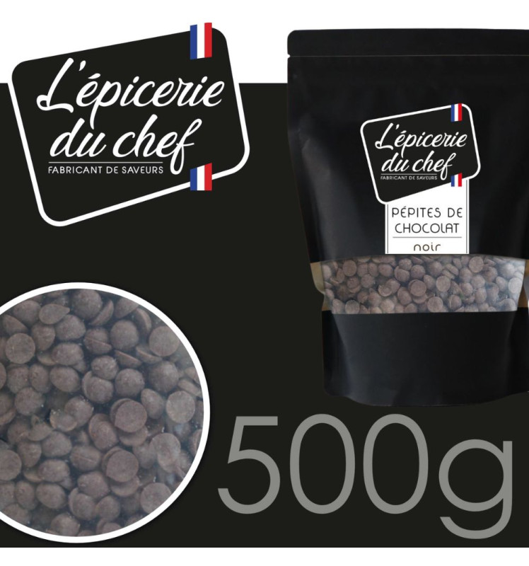 Pépites de chocolat noir sachet 500g - ScrapCooking