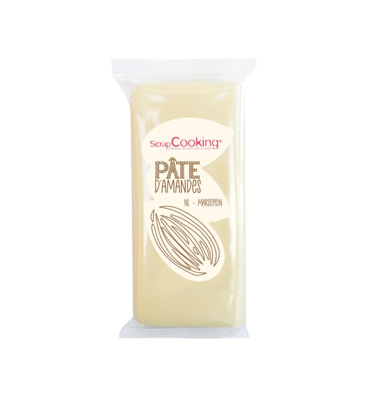 Pâte d'amande naturelle 200g - ScrapCooking