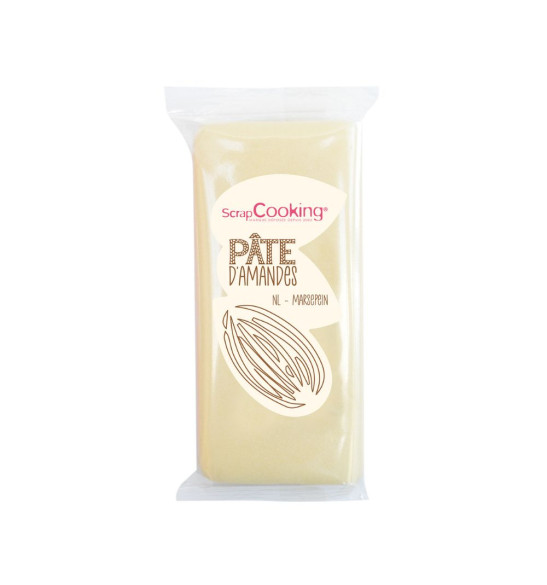 Pâte d'amande naturelle 200g - ScrapCooking