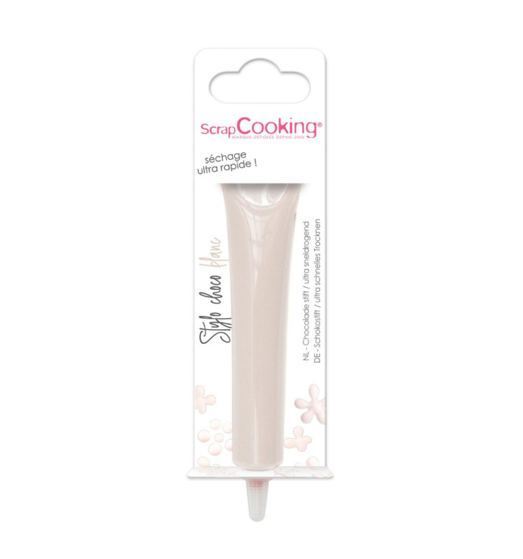 Stylo goût choco blanc - ScrapCooking