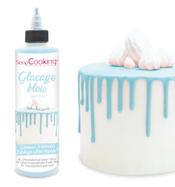 Chocolate flavour glaze blue - Drip cake - product image 6 - ScrapCooking