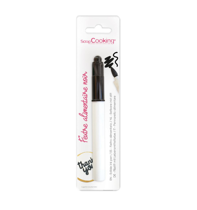 1 black food pen - product image 1 - ScrapCooking