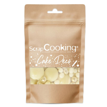 White-gold choco pearls deco - product image 2 - ScarpCooking