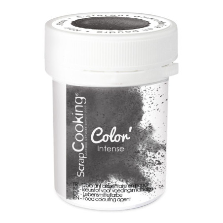 Colorant alimentaire en poudre noir 5 gr