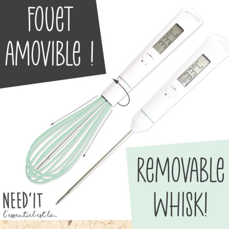 Whisk thermometer - Need'it - ScrapCooking®