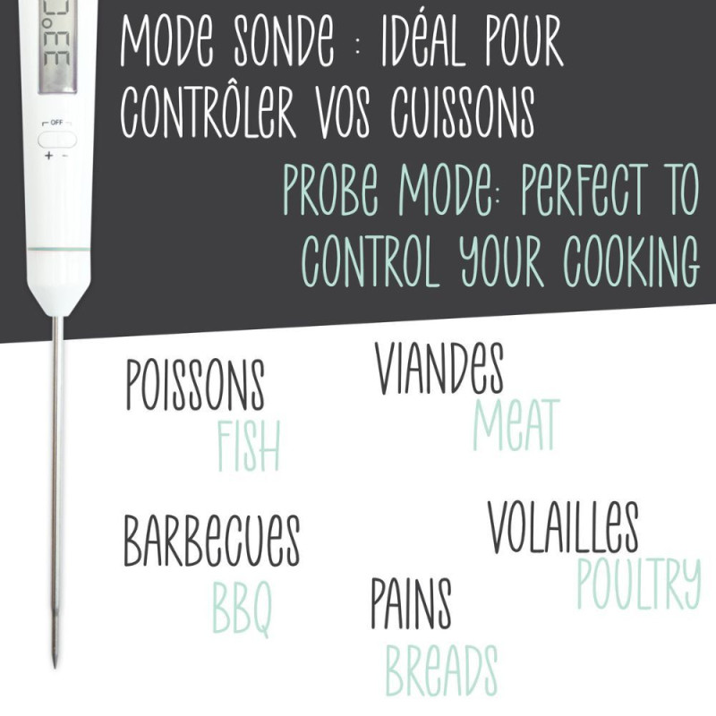 Fouet thermomètre Need'it - utilisation  - ScrapCooking