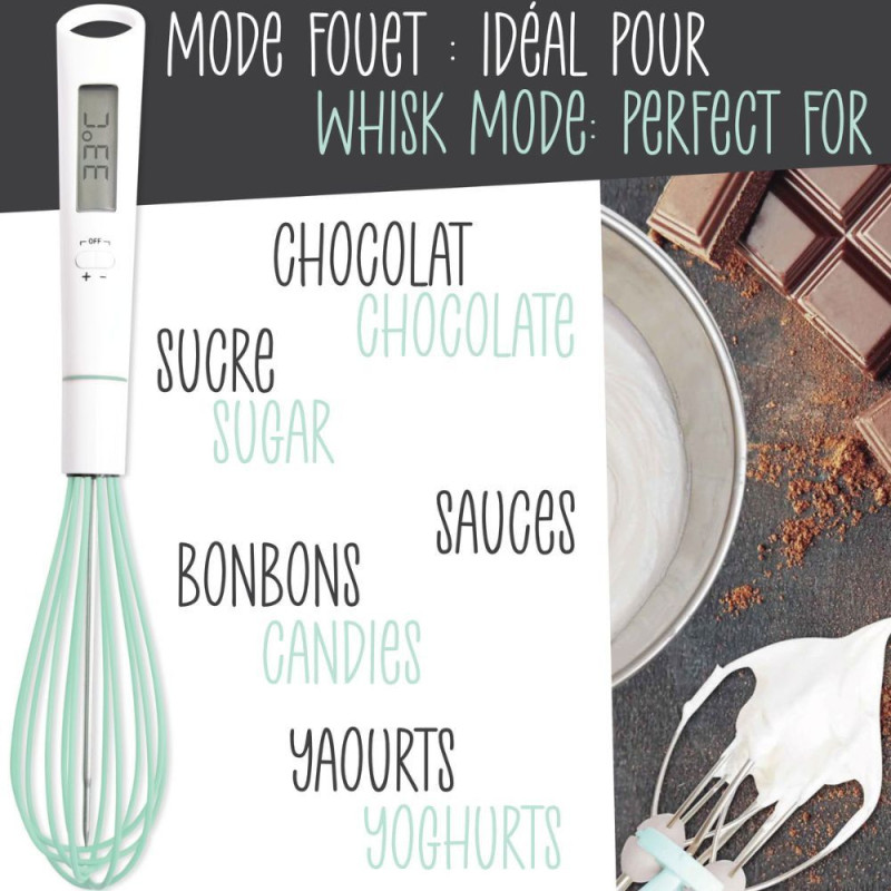 Fouet thermomètre Need'it - utilisation - ScrapCooking