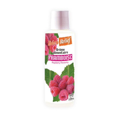 Arôme alimentaire concentré framboise pour pâtisserie - 125 ml - Déco Relief