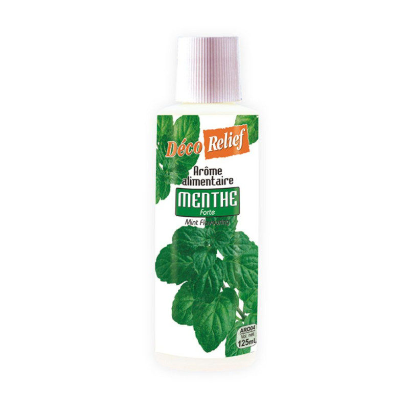 Arôme alimentaire concentré menthe extra forte pour pâtisserie - 125 ml - Déco Relief