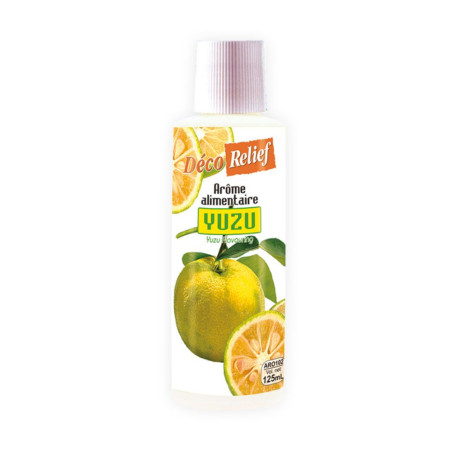 Arôme alimentaire concentré yuzu pour pâtisserie - 125 ml - Déco Relief