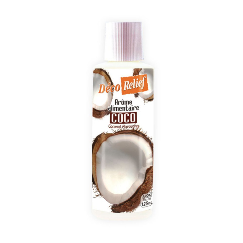 Concentrated coconut flavouring for pastries - 125 ml - product image 1 - Déco Relief