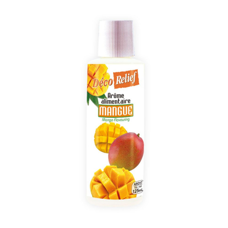 Arôme alimentaire concentré mangue pour pâtisserie - 125 ml - Déco relief