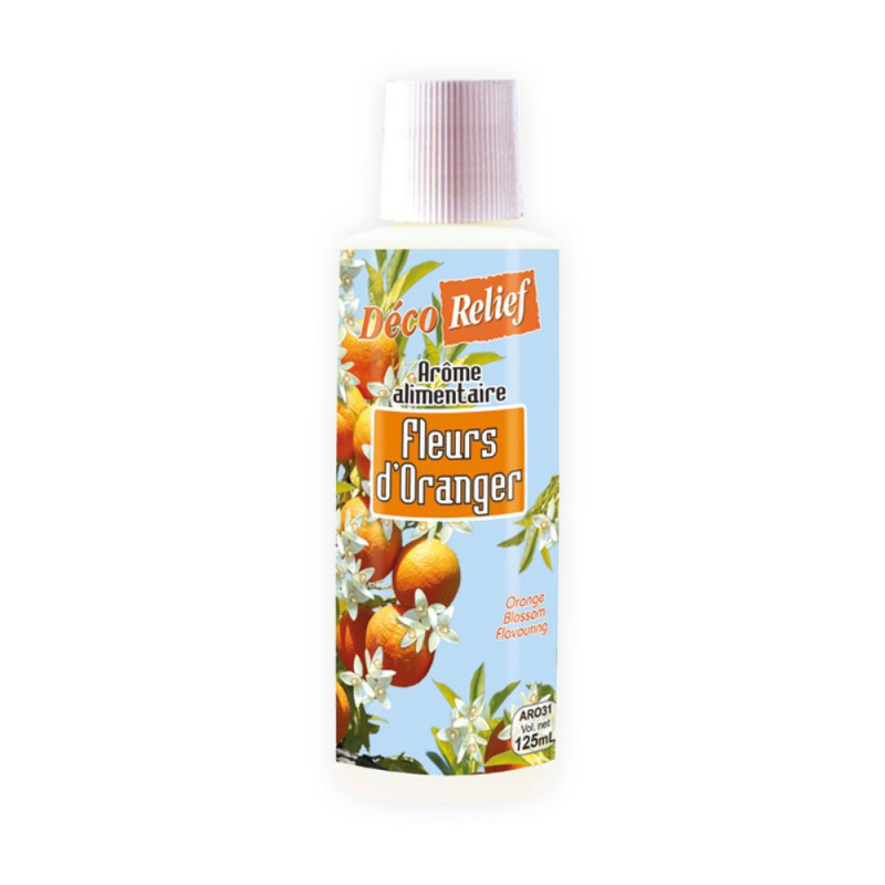 Concentrated orange blossom flavouring for pastries - 125 ml - product image 1 - Déco Relief