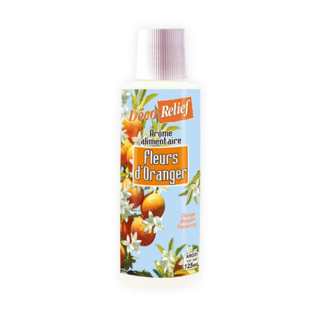 Arôme alimentaire concentré fleur d'oranger pour pâtisserie - 125 ml - Déco Relief