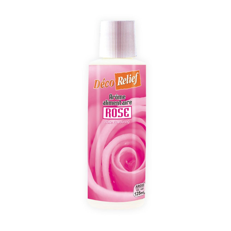 Arôme alimentaire concentré rose pour pâtisserie - 125 ml - Déco Relief