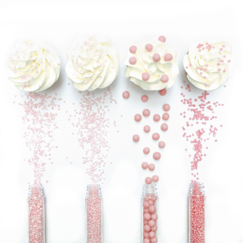 Pink Mix - 68g sugar sprinkles - ScrapCooking®