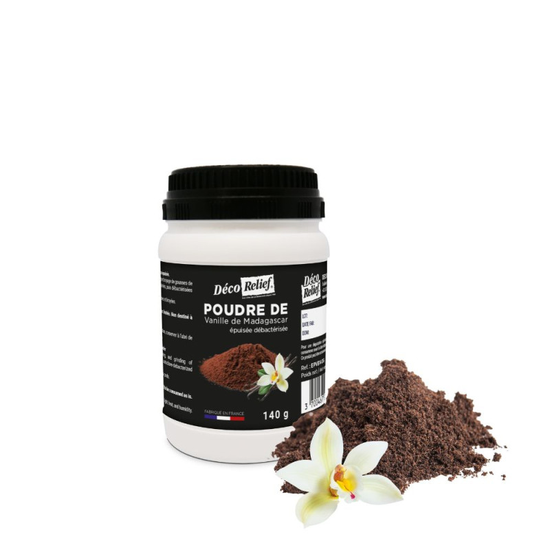 Madagascar Bourbon Vanilla Powder - 140G - ScrapCooking