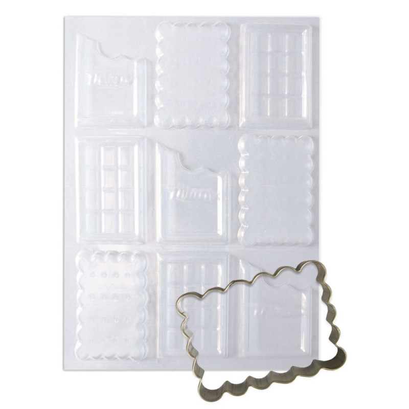 Biscuits school - Chocolate cutter and mould for gourmet snacks - product image 2 - ScrapCooking