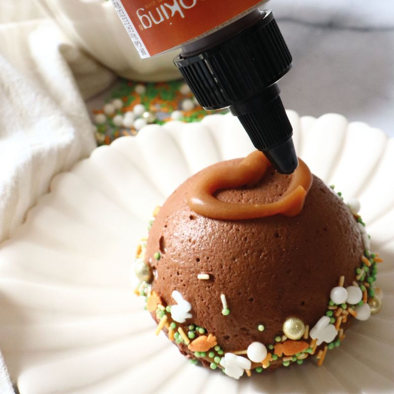 Nappage caramel dome chocolat - ScrapCooking