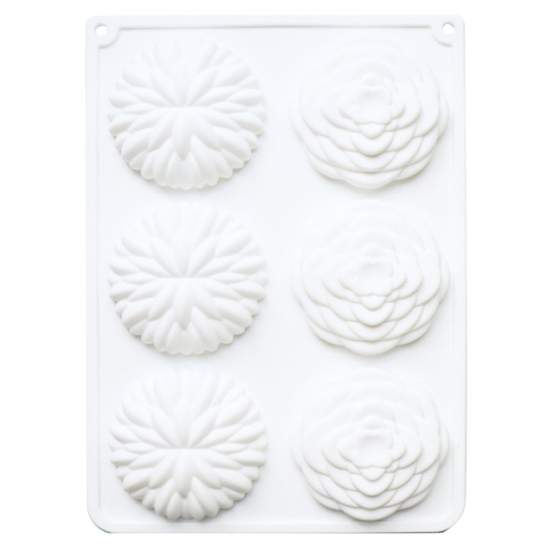 3D silicone mould for poaching Saint-Honoré Ø7 cm -product image 2 - ScrapCooking