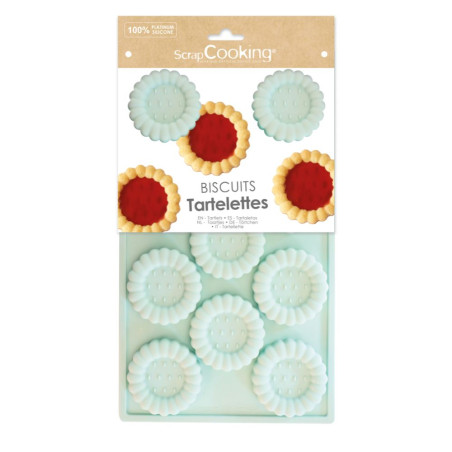 Moule biscuit tartelettes pack - ScrapCooking