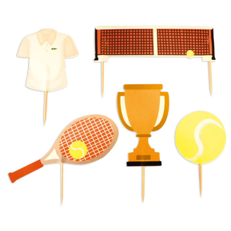 Tennis cake toppers - product image 2 - ScrapCooking