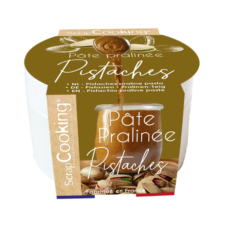 Pâte de praliné pistaches - ScrapCooking