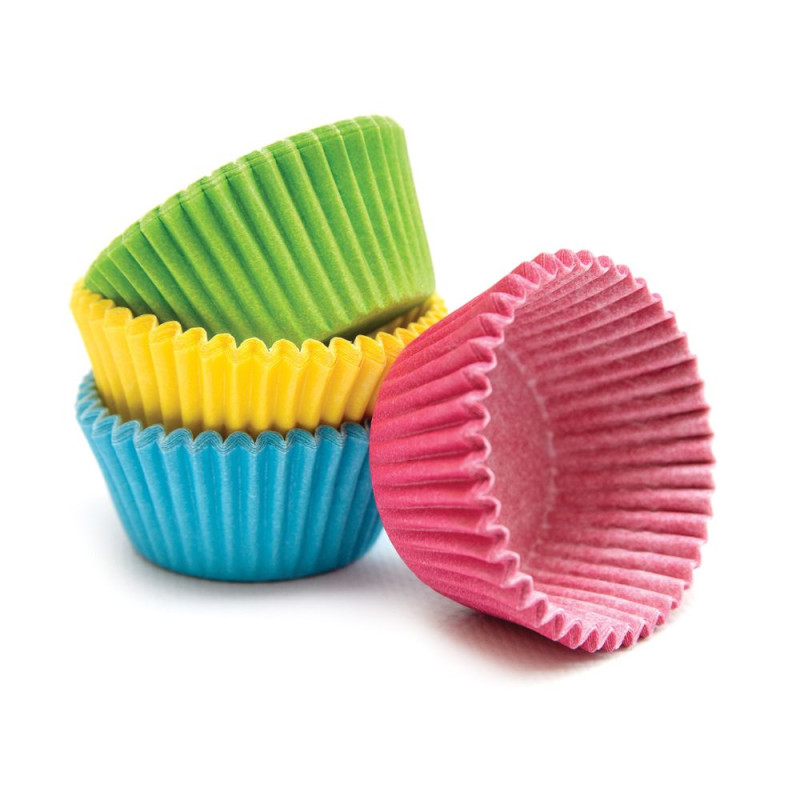 +/-76 baking cases pour mini muffins - product image 1 -ScrapCooking