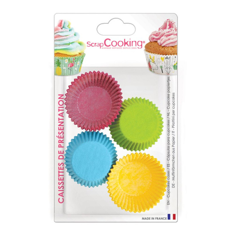 +/-76 baking cases pour mini muffins - product image 2 -ScrapCooking