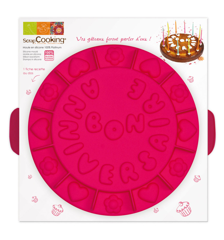 scrapcooking® happy birthday mould