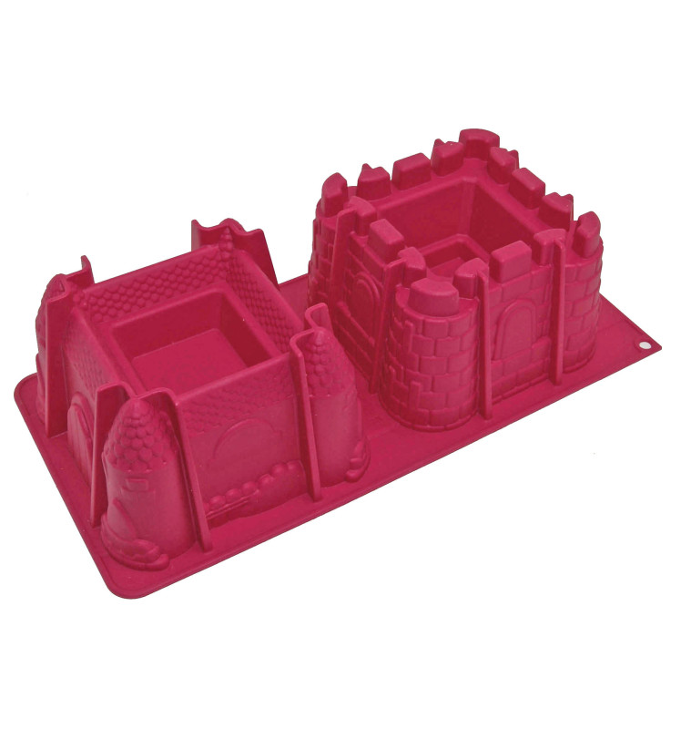 Moule A Gateaux Silicone 3d 2 Chateaux