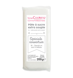 Pâte à sucre grise 100g SCRAPCOOKING® - Culinarion
