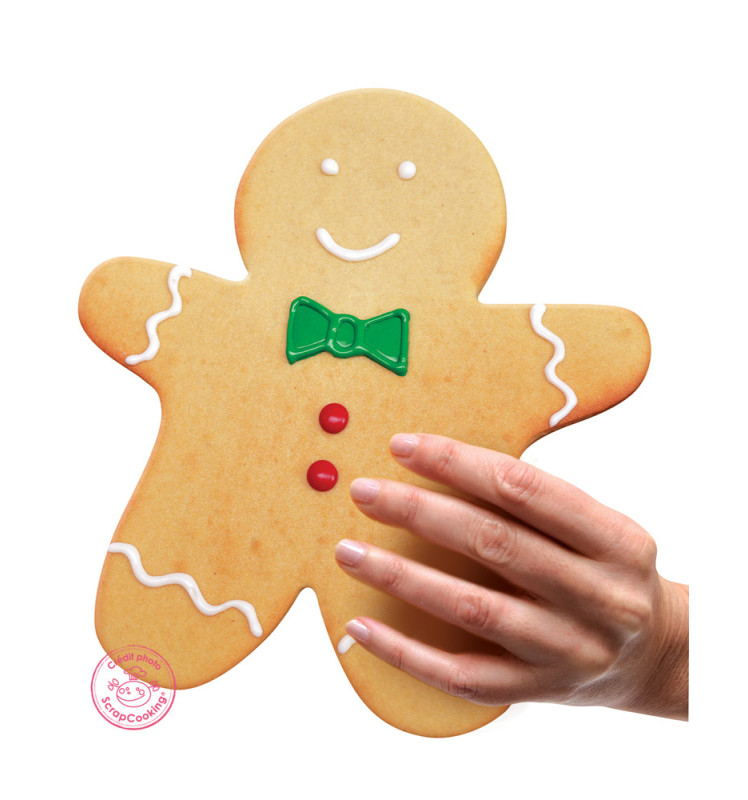 XXL stainless steel Gingerbread Man cookie cutter mould