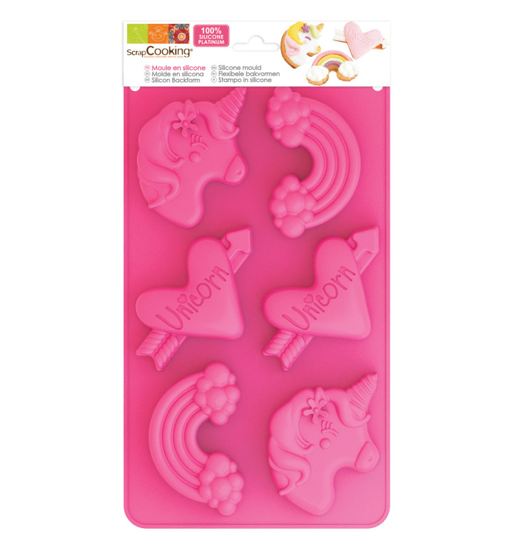 Moule En Silicone Multi Licorne